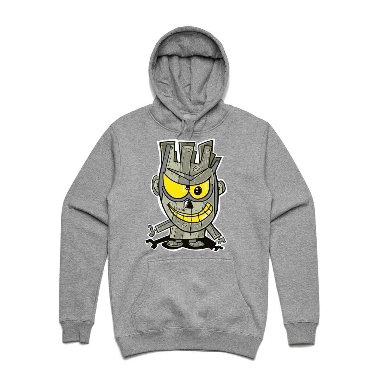 Art Society x Retro Kings ARTNUT HOODIE GREY