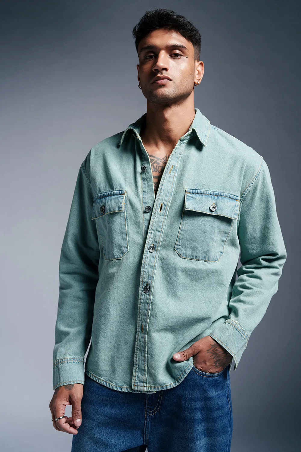 Bluewood Fade Men's Denim Jacket