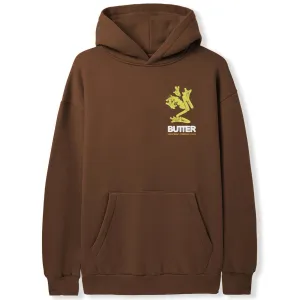 Butter Goods - Amphibian Hoodie Chocolate