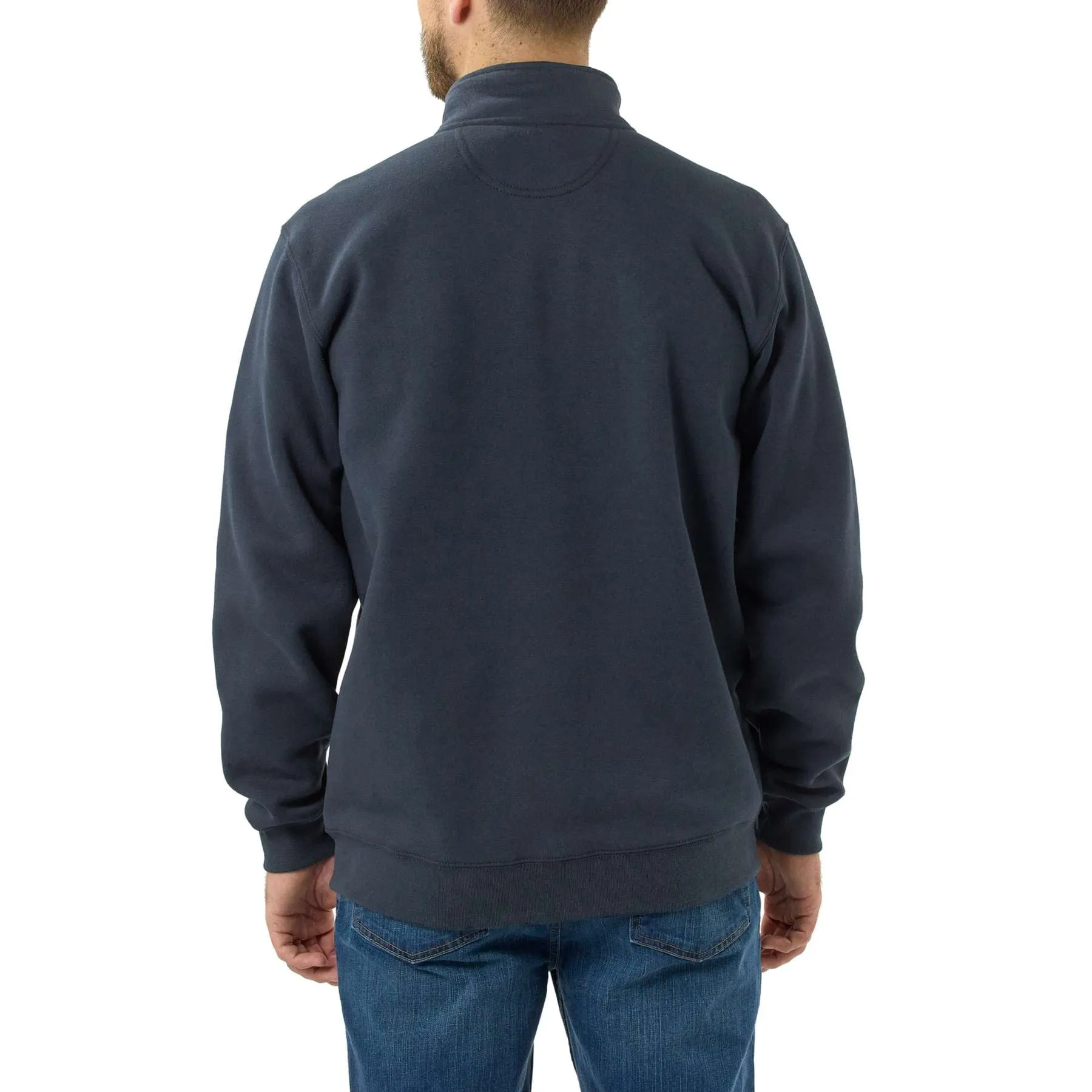 Carhartt Loose Fit Midweight Quarter Zip Mock Neck Sweatshirt