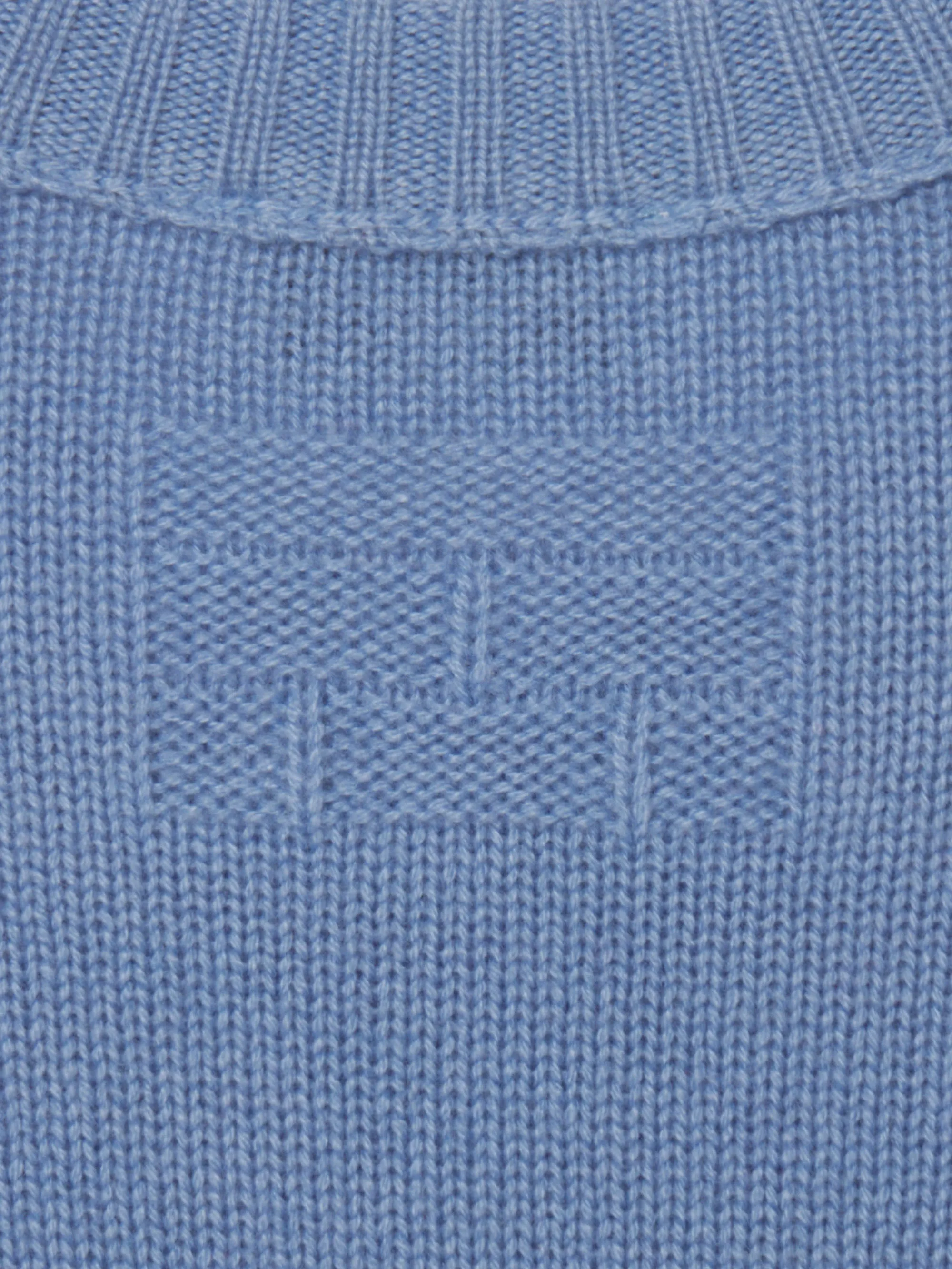 Cashmere Crewneck Sweater -- Soft Blue