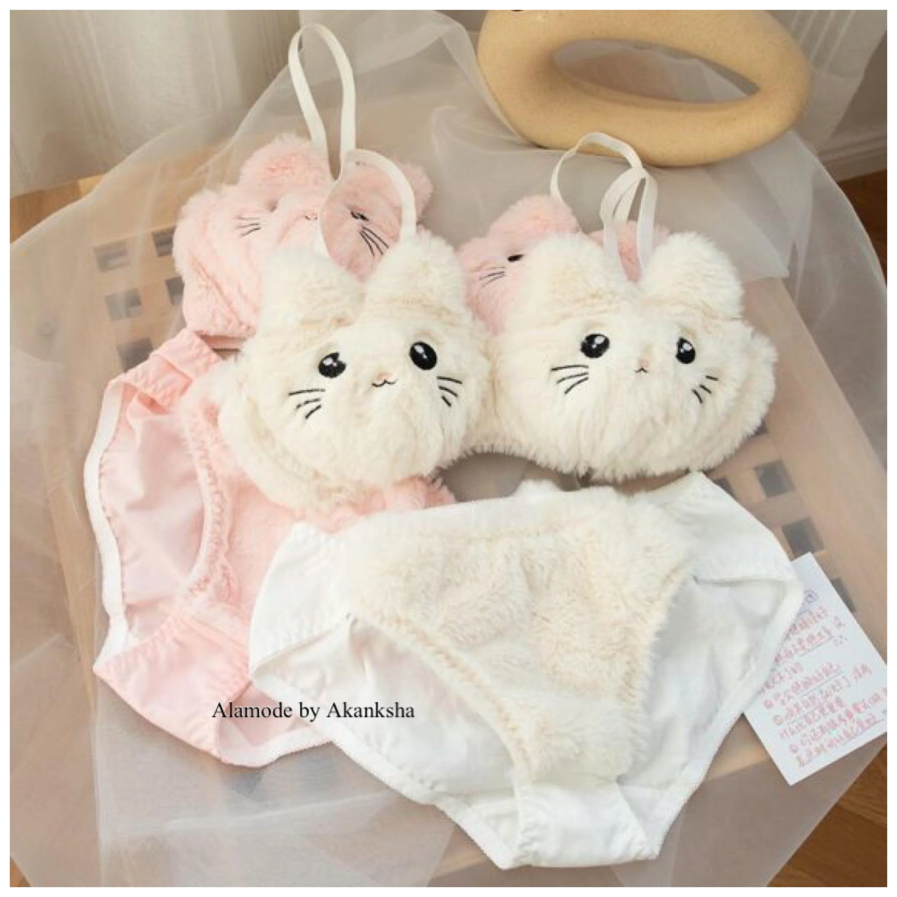 Cute Kitty Lingerie Set