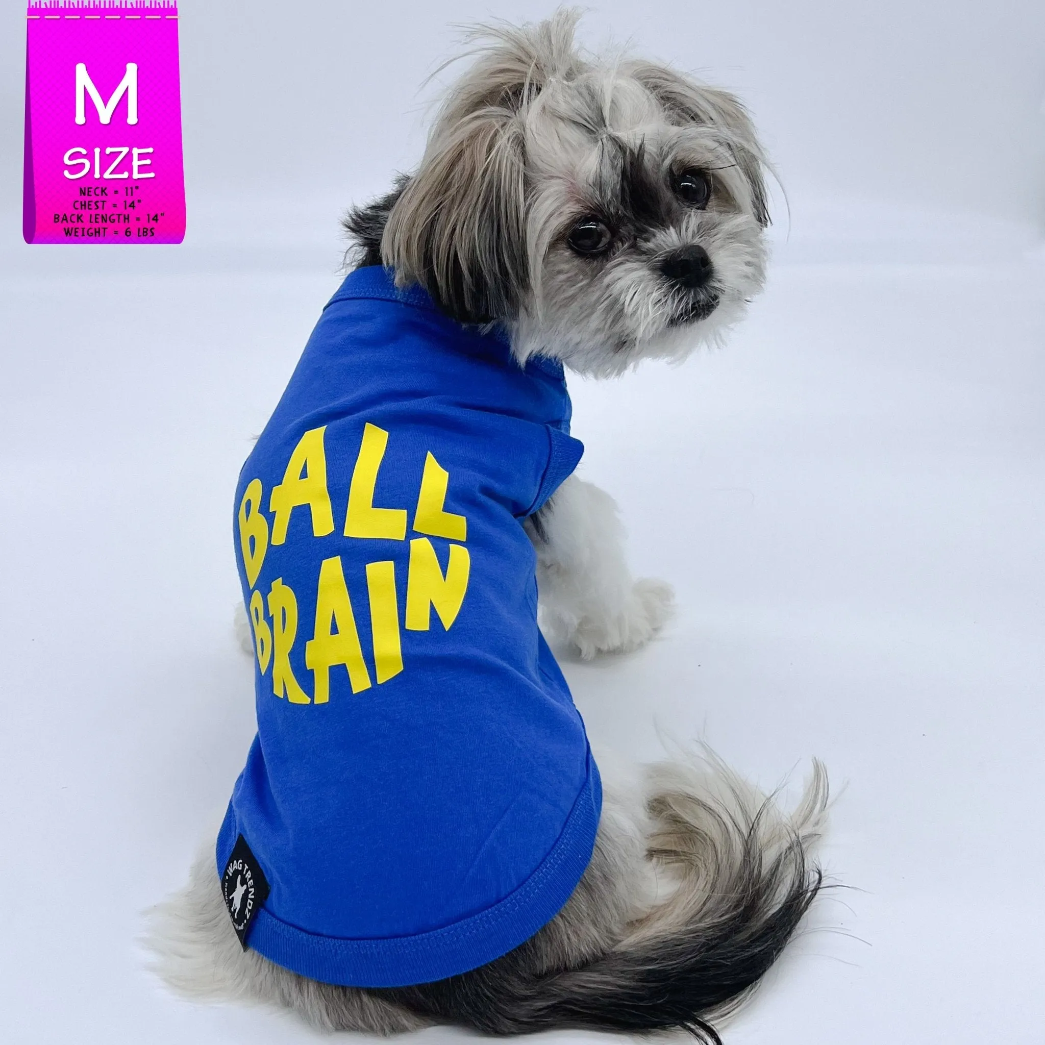 Dog T-Shirt | Ball Brain