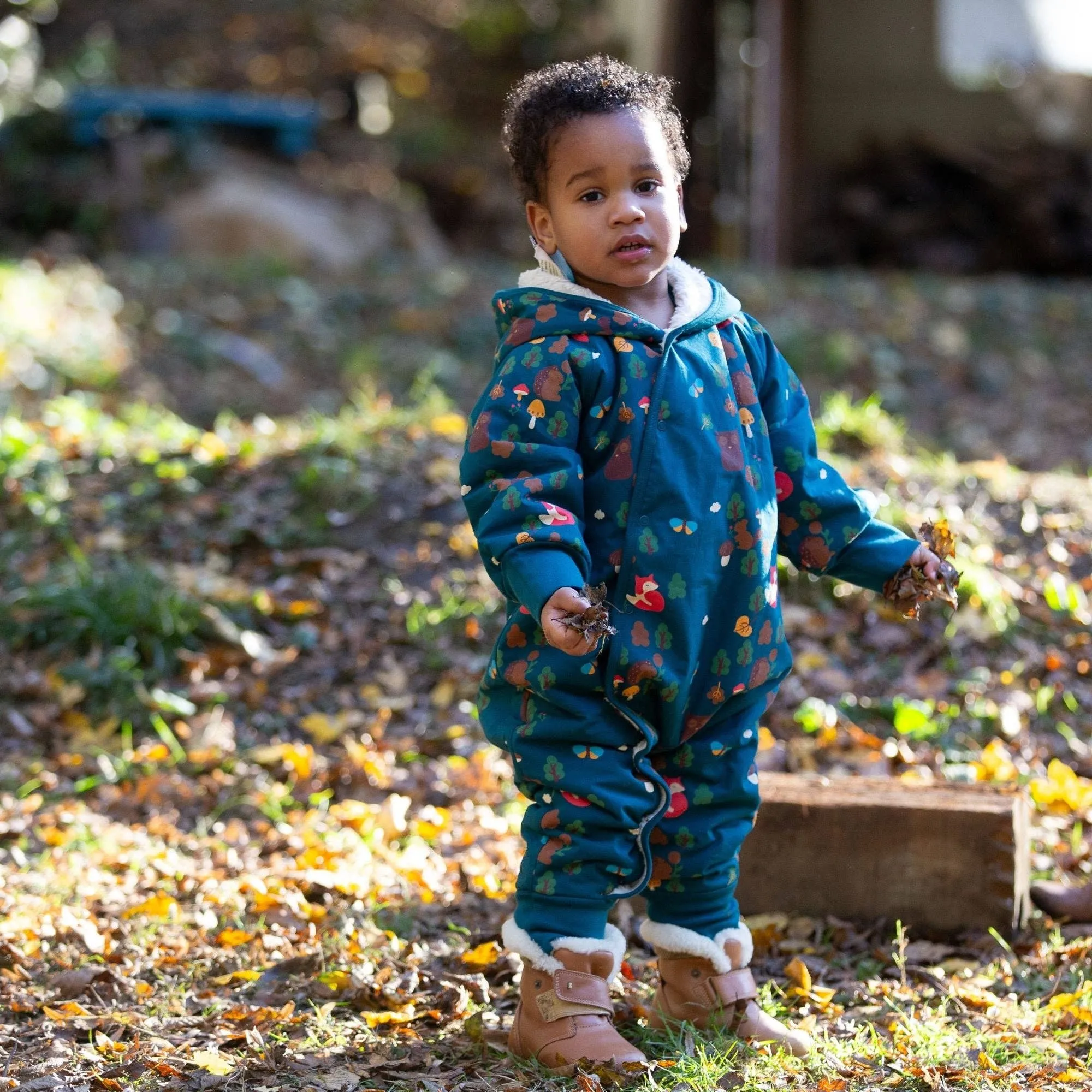 Enchanted Forest Sherpa Lined Snowsuit