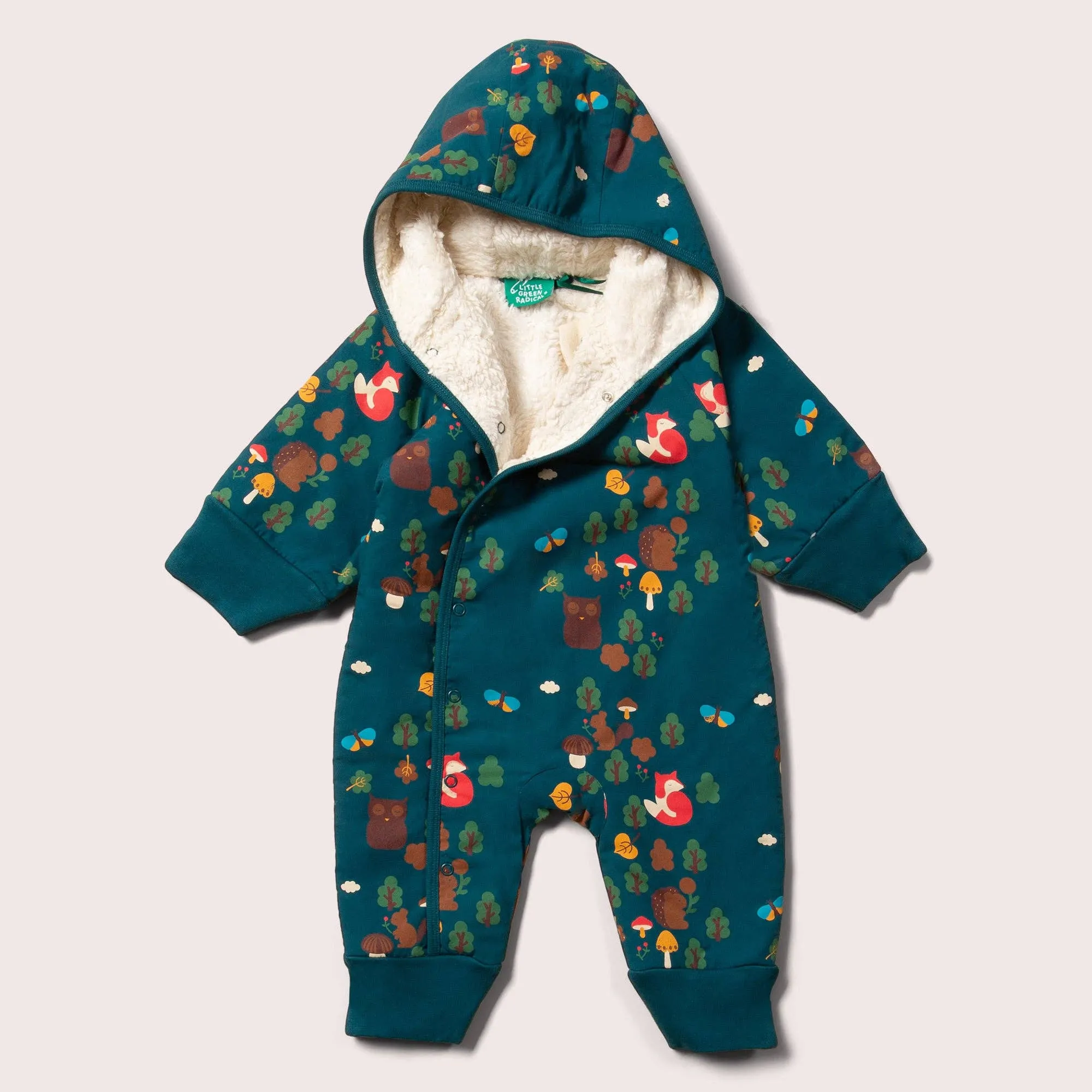 Enchanted Forest Sherpa Lined Snowsuit