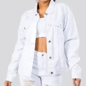 Express yourself with women's denim jacket