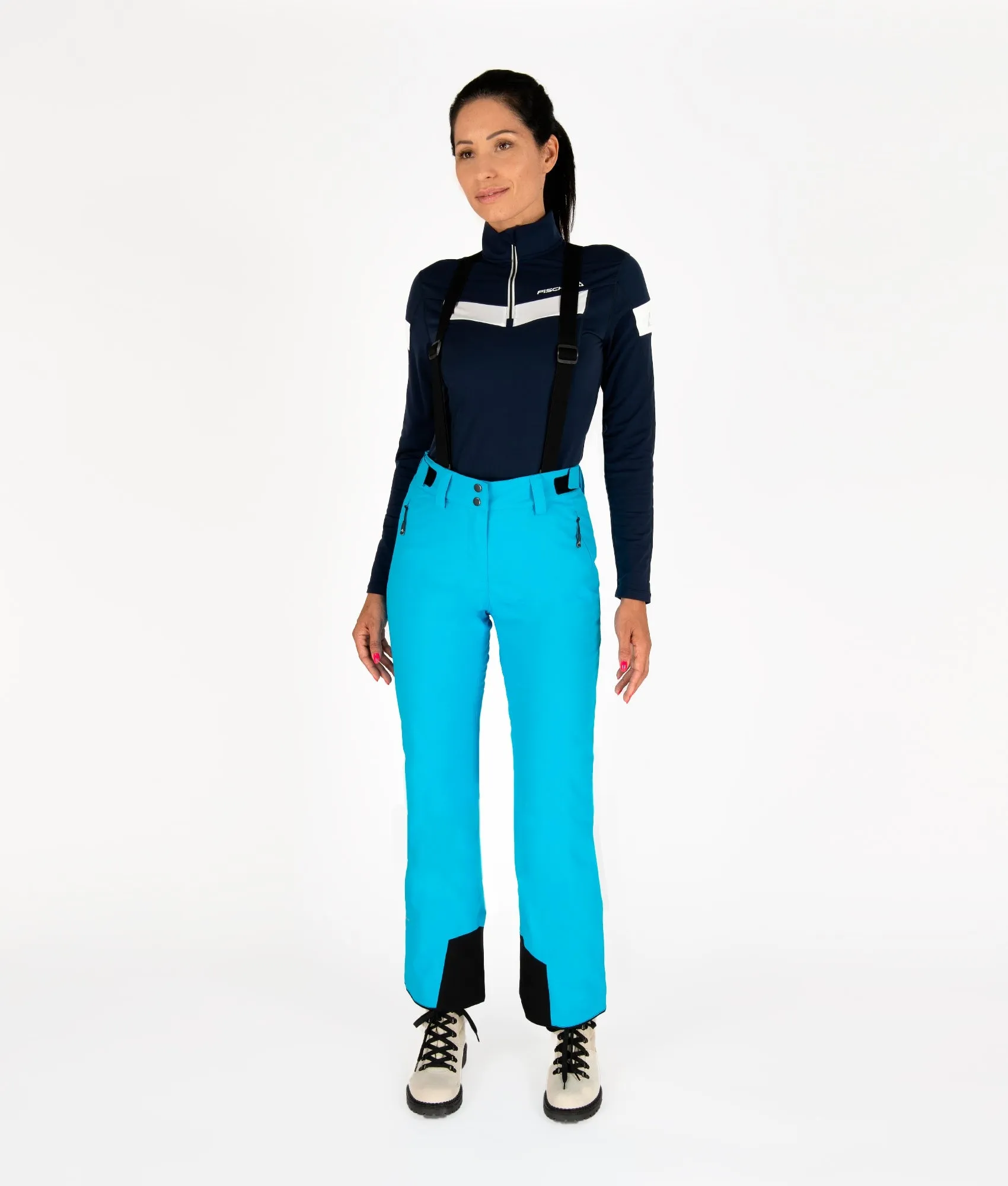 Fulpmes Insulated Ski Pants Women BLUE OCEAN