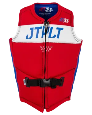 Jetpilot RX Mens Vest - Red/White/Blue - 2022