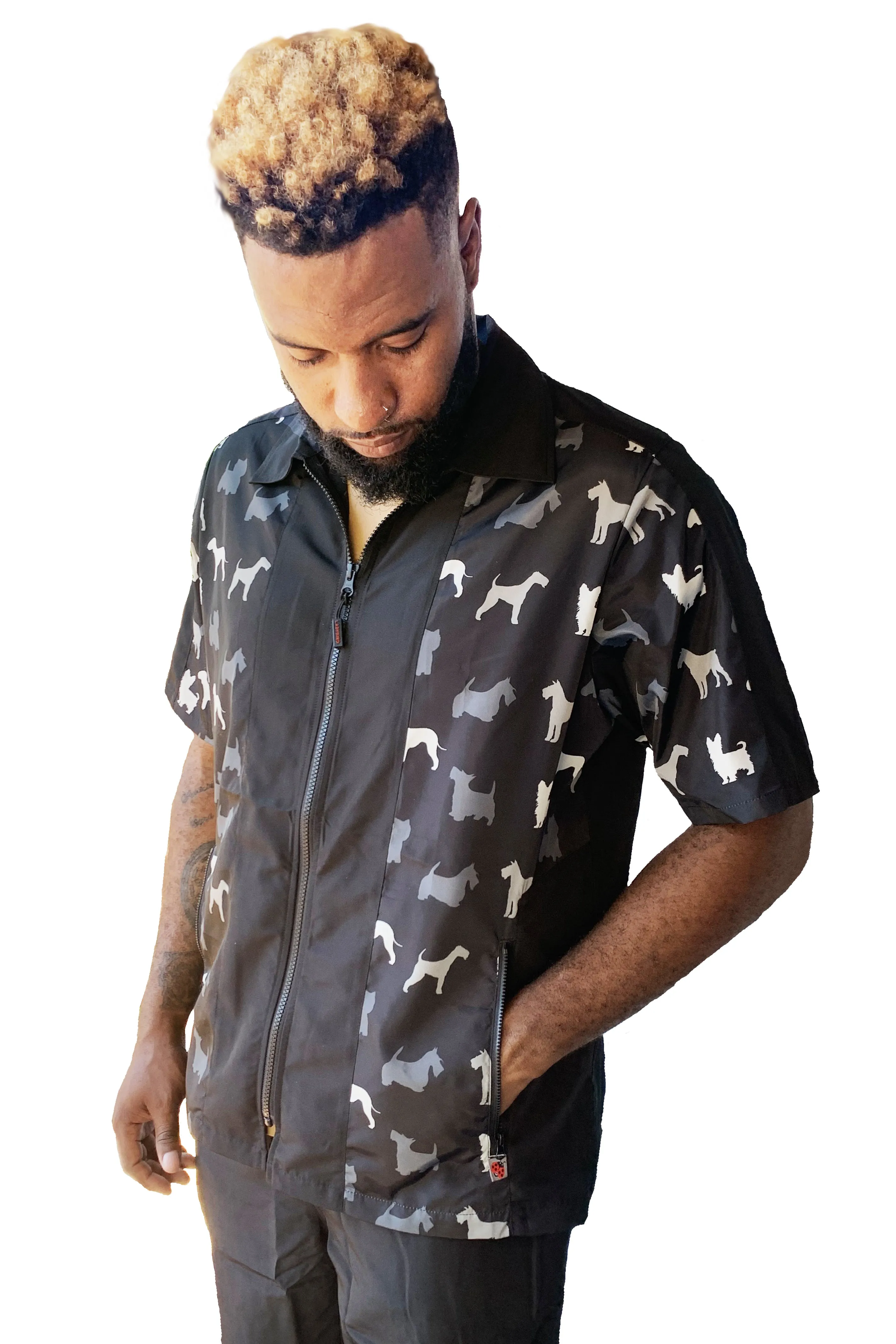 Ladybird Men’s Terrier Print Jacket