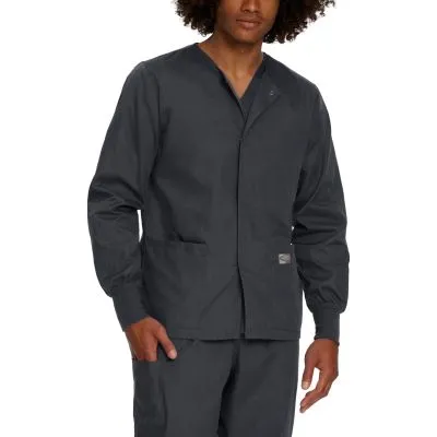 Landau Scrub Zone Unisex 3-Pocket Warm-Up Scrub Jacket 75231