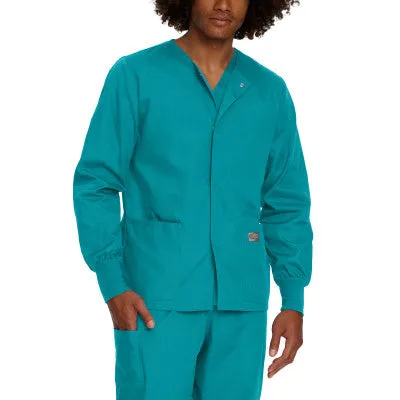 Landau Scrub Zone Unisex 3-Pocket Warm-Up Scrub Jacket 75231