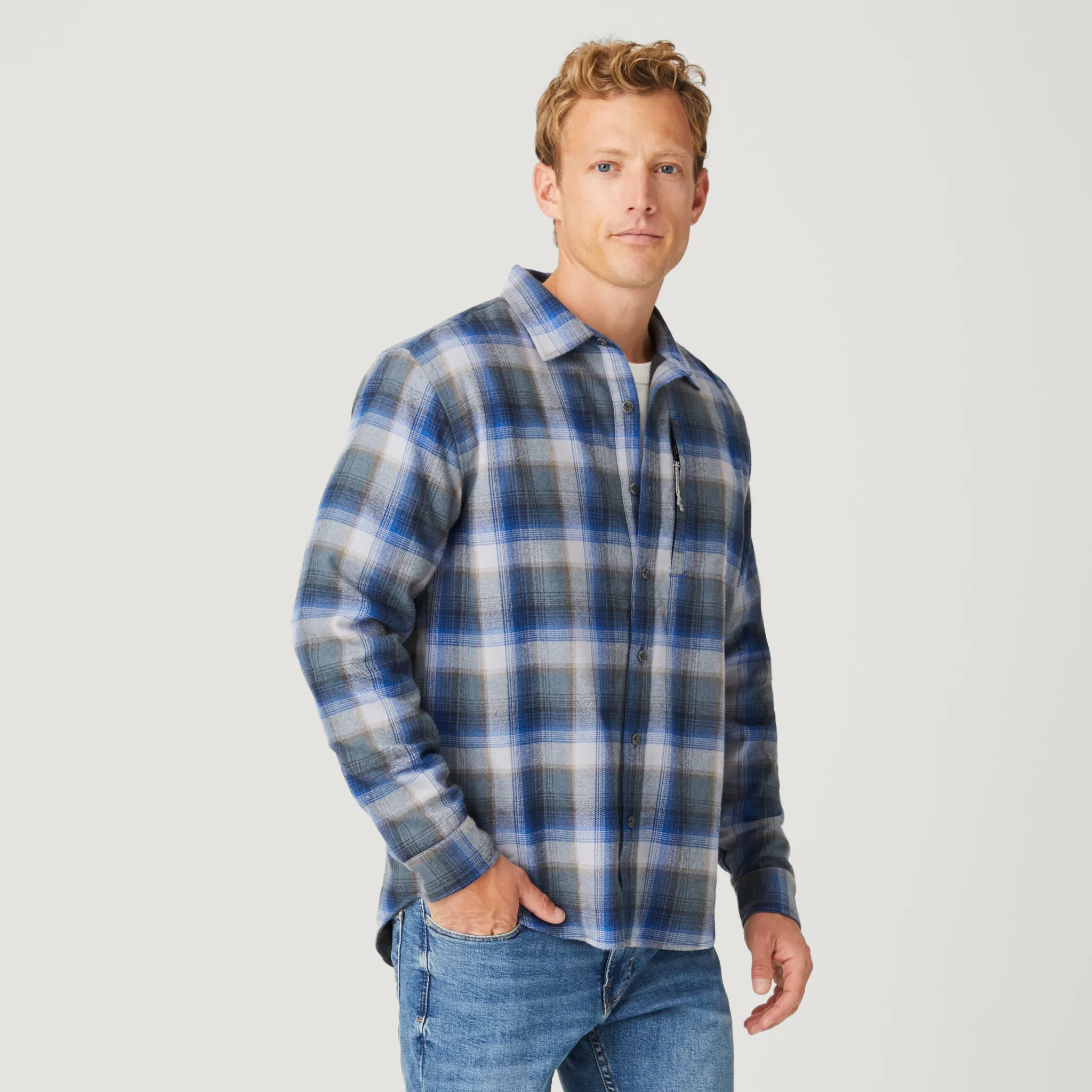 Men's Easywear Flannel Shirt