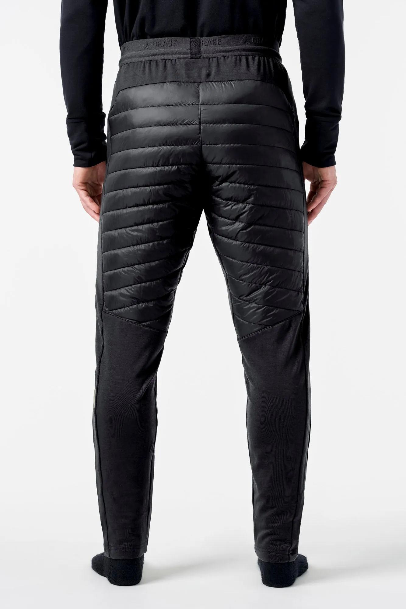 Men's Tundra Hybrid Layering Pants-Black