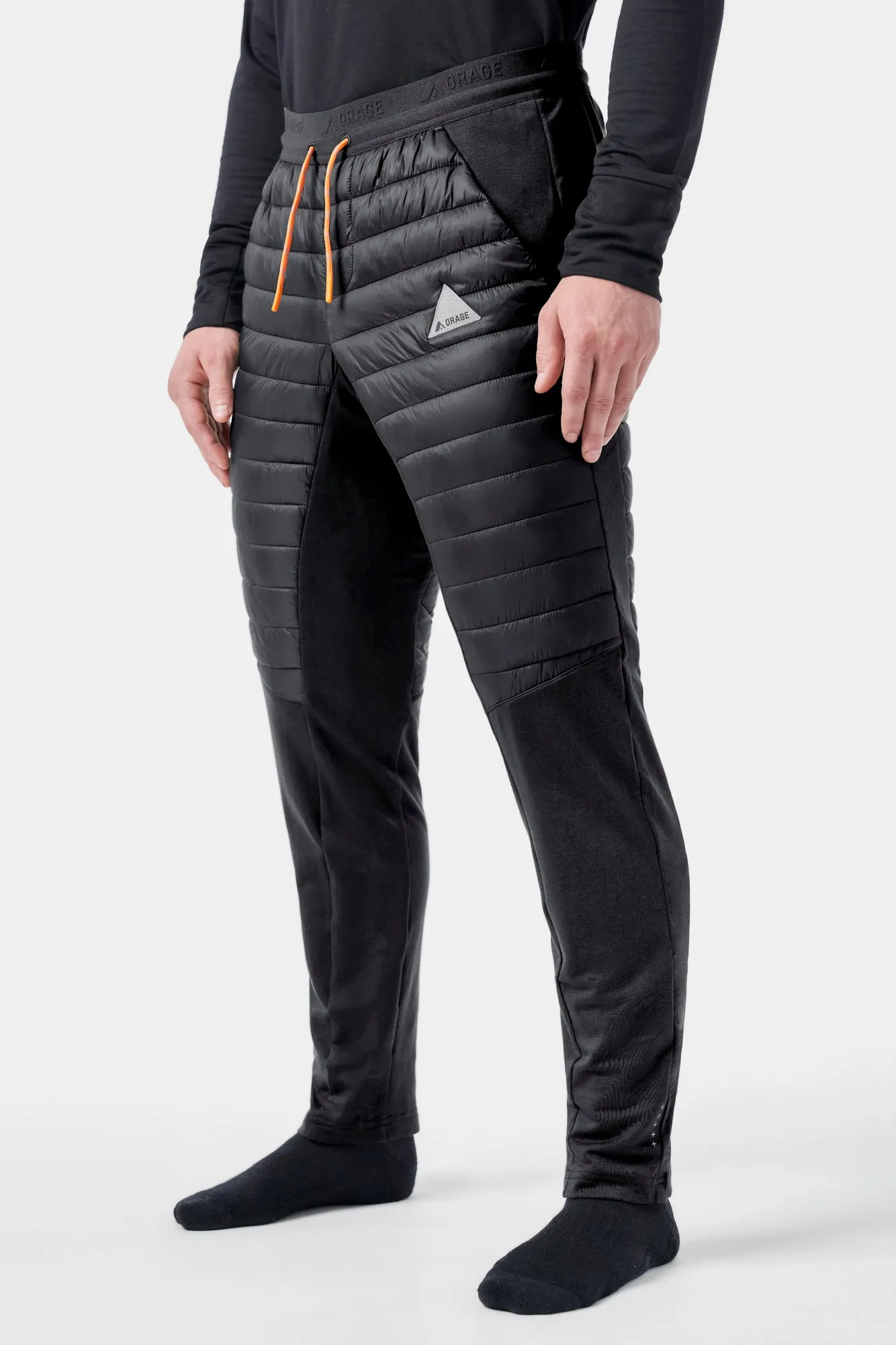 Men's Tundra Hybrid Layering Pants-Black