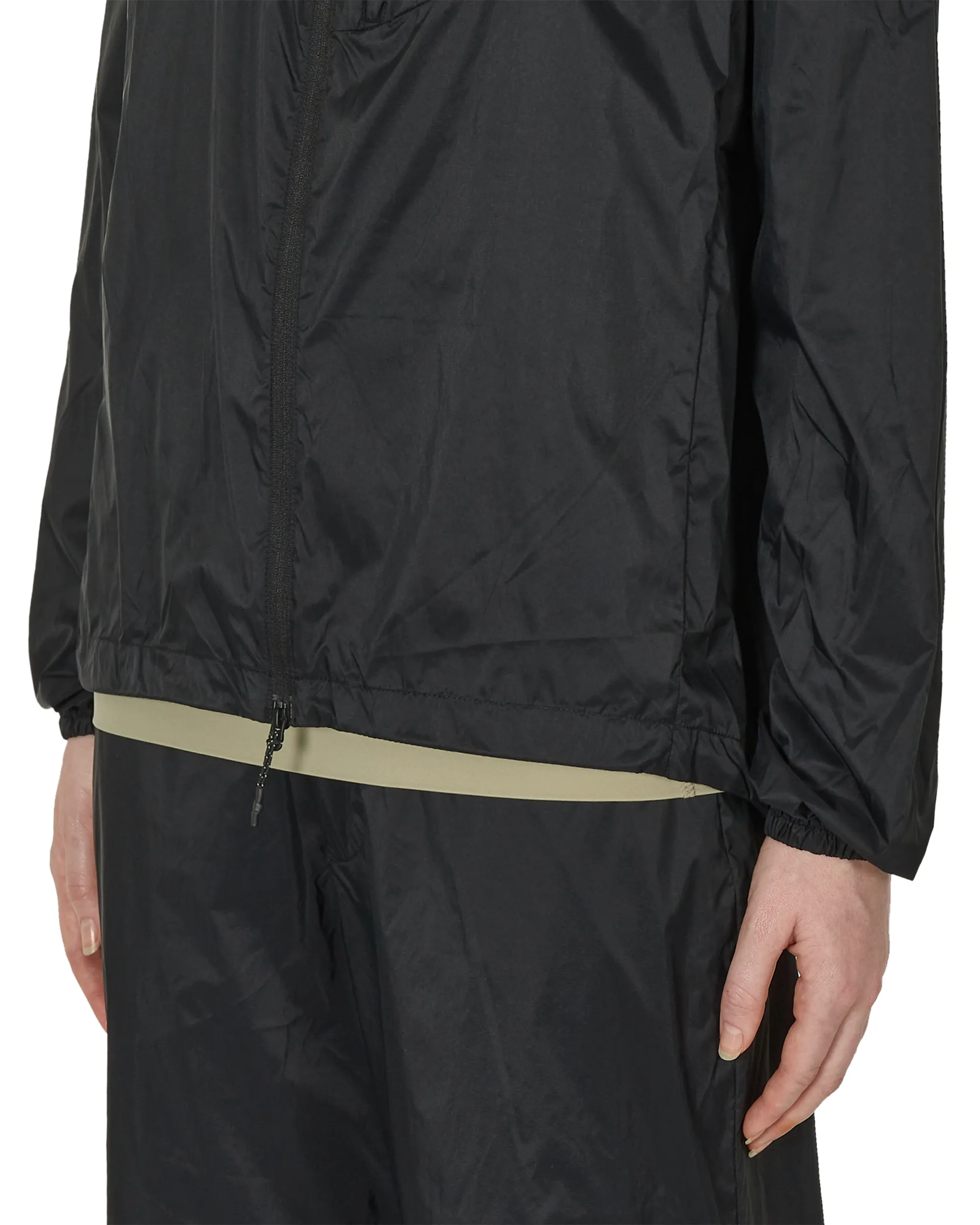 Over Packable Windbreaker - Black Reflective