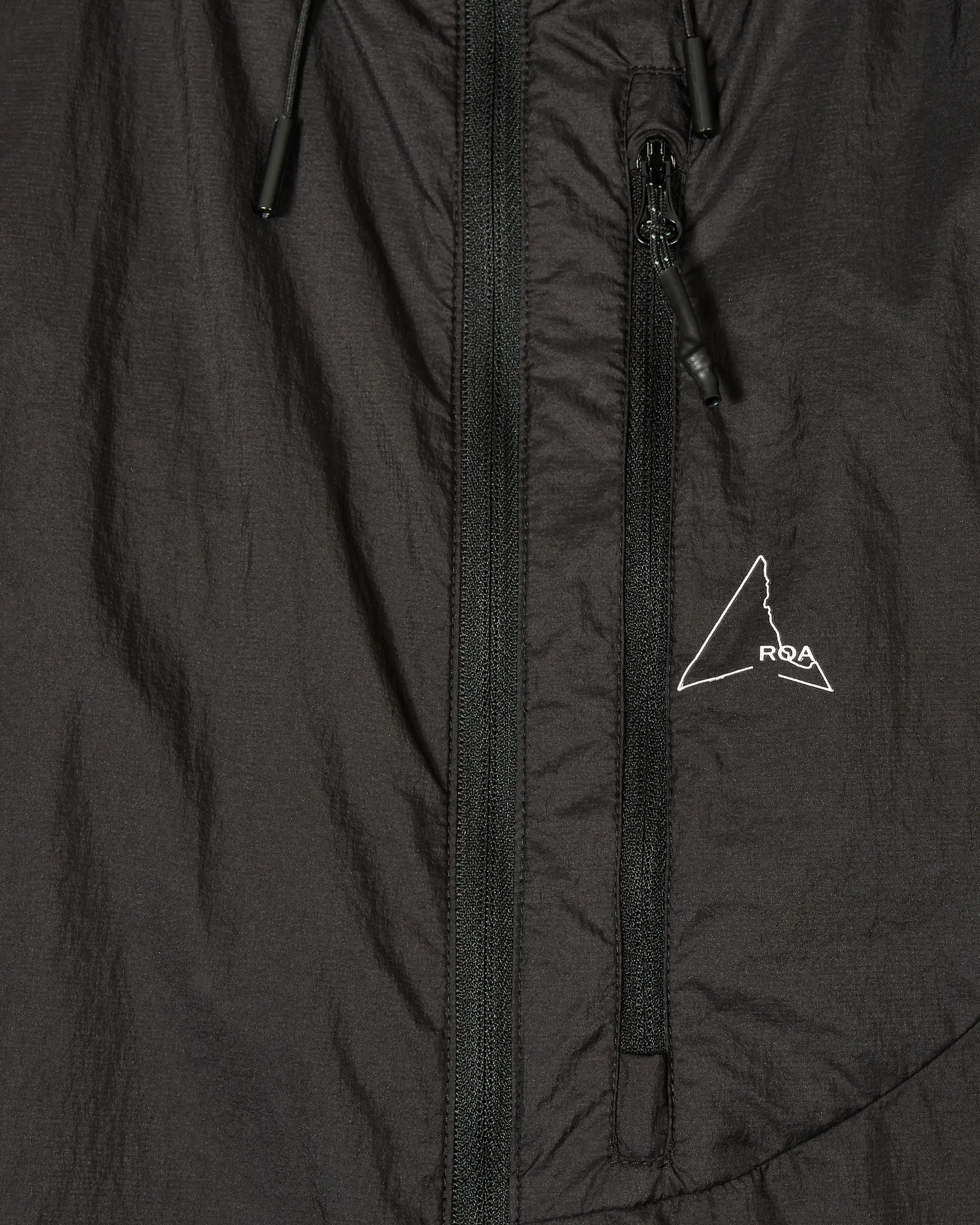 Over Packable Windbreaker - Black Reflective