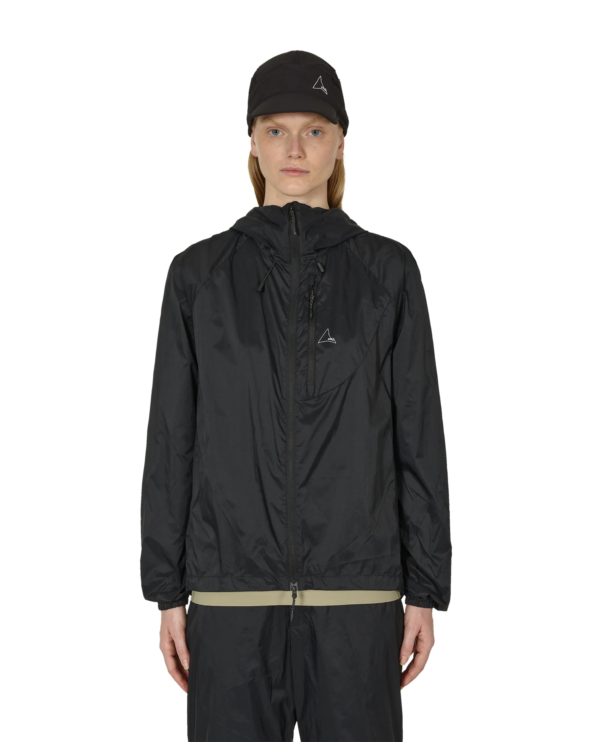 Over Packable Windbreaker - Black Reflective