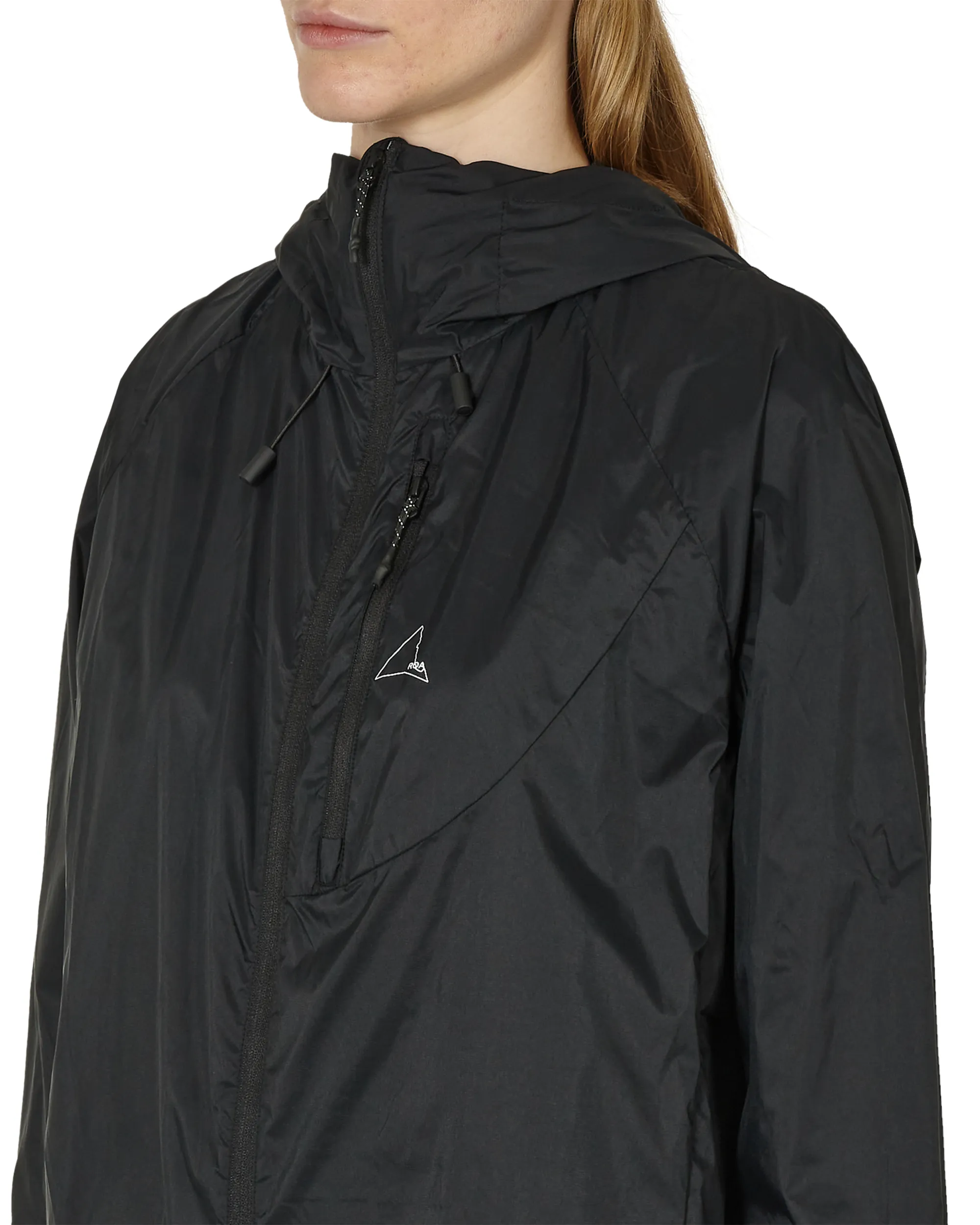 Over Packable Windbreaker - Black Reflective