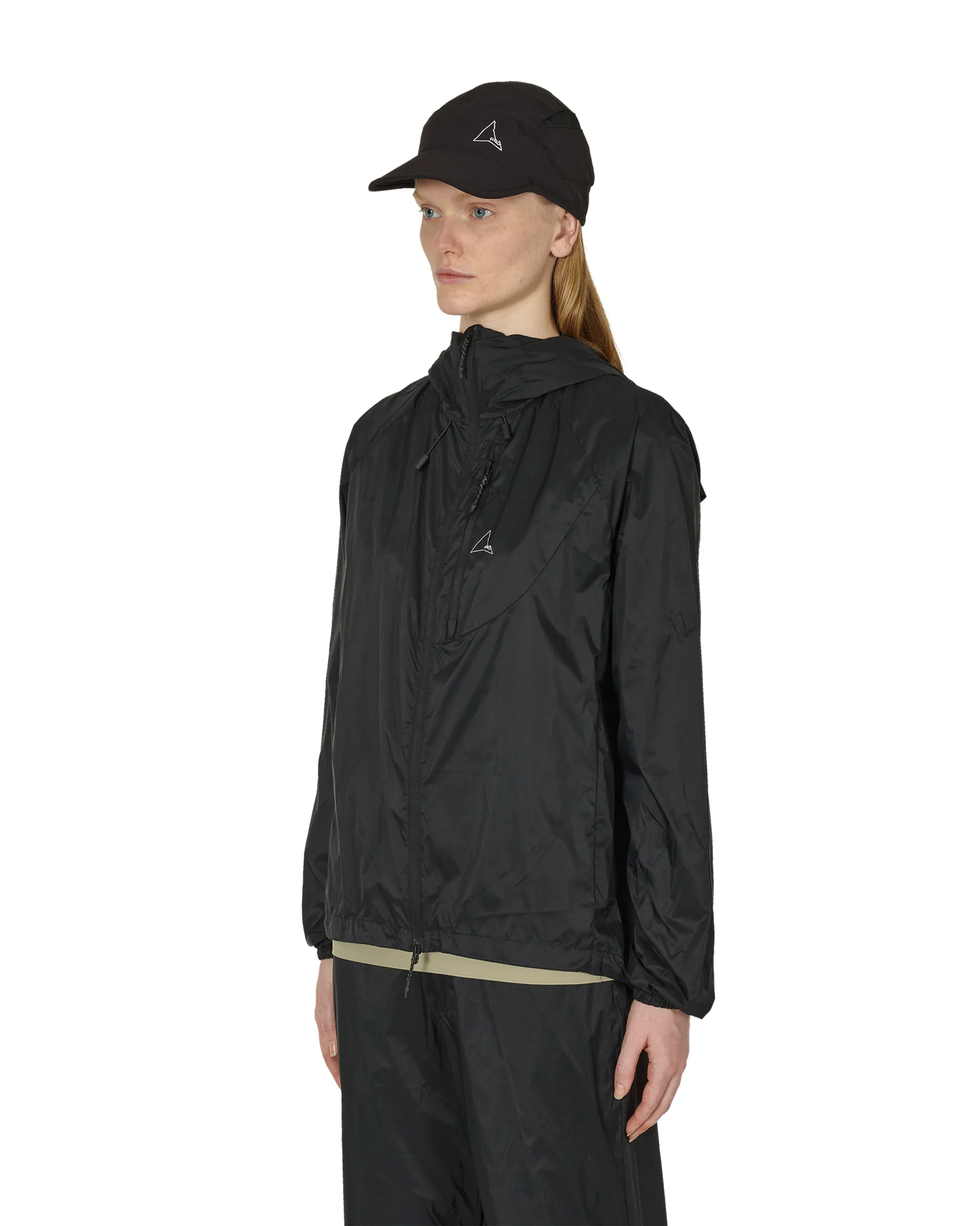 Over Packable Windbreaker - Black Reflective