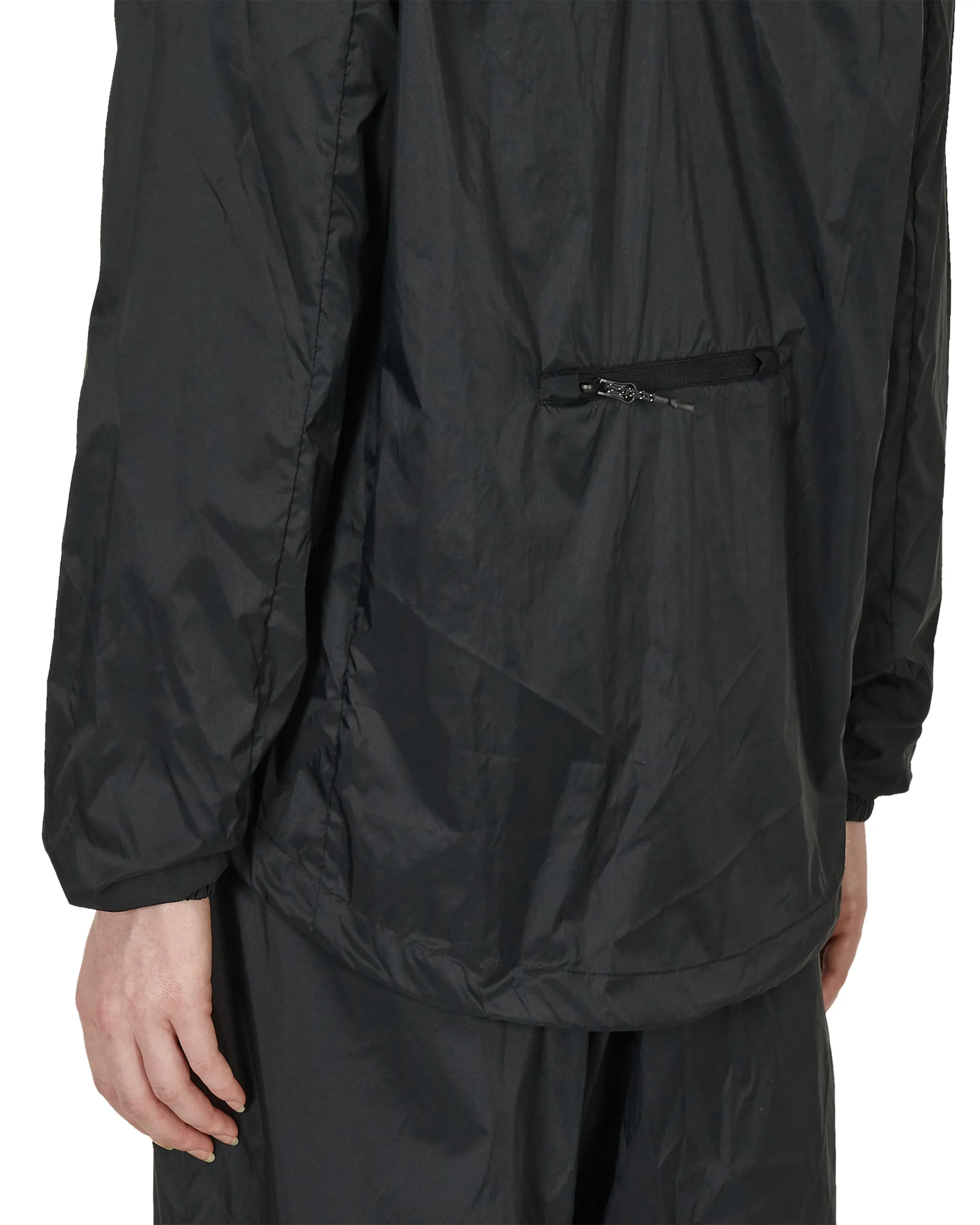 Over Packable Windbreaker - Black Reflective