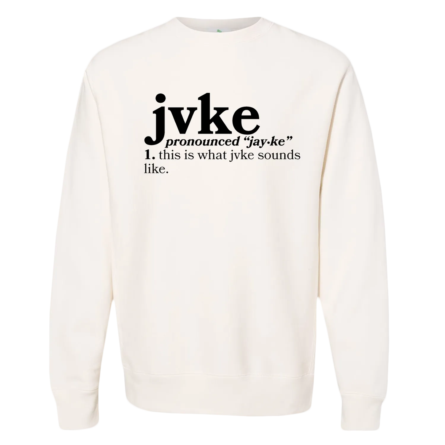 PRONUNCIATION BONE CREWNECK