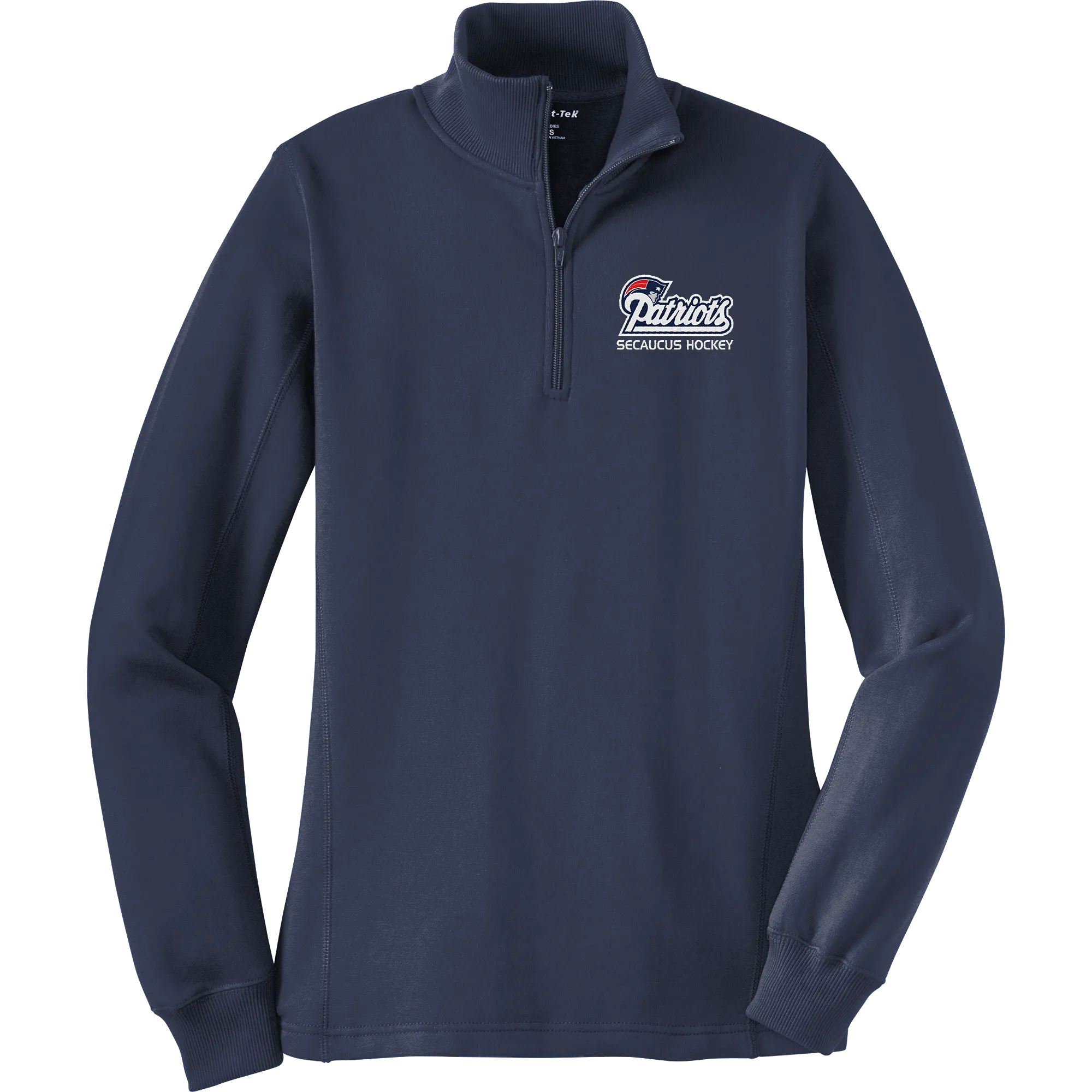 Secaucus Patriots Ladies 1/4-Zip Sweatshirt