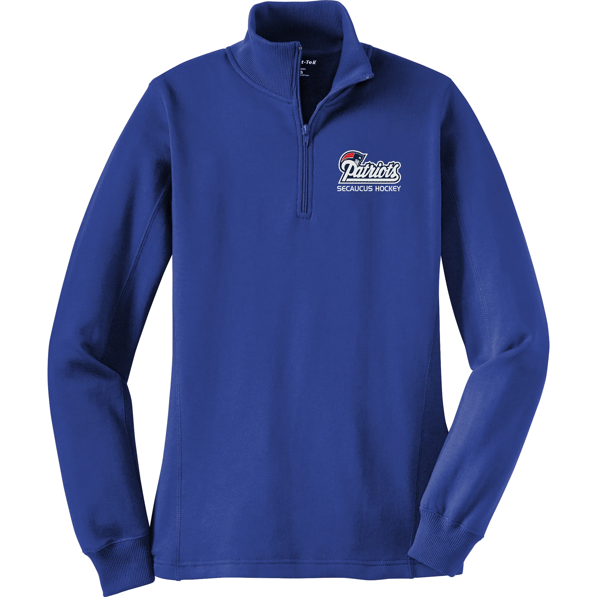 Secaucus Patriots Ladies 1/4-Zip Sweatshirt